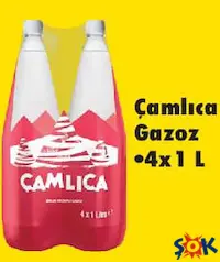 ÇAMLICA GAZOZ 4X1 L ÇAMLICA GAZOZ 4X1 L